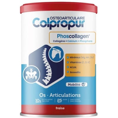 Colpropur Osteoarticulaire fraise poudre 340g