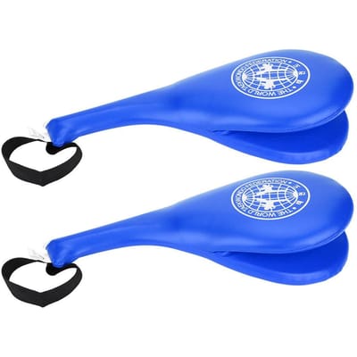 Boksen Taekwondo Karate Schop Stoten Training Doel Zachte PU Spons Pad Volwassenen Kinderen Blue blue
