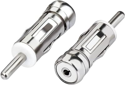 Universele Auto Antenne Adapter - ISO naar DIN Stekker (2-pack) voor Autoradio