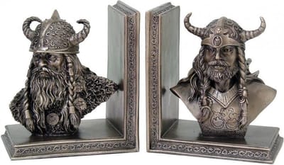Viking Strijders boekensteunen (set)