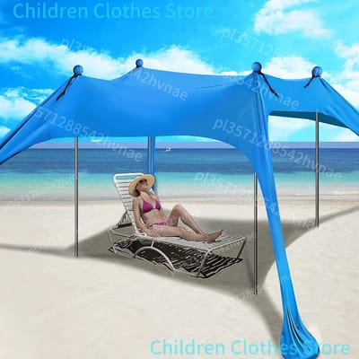 Linkforu - Schaduw Strandtent – Luifel - Zonwering - UV Bescherming 50+ - Winddicht -200x160x150cm