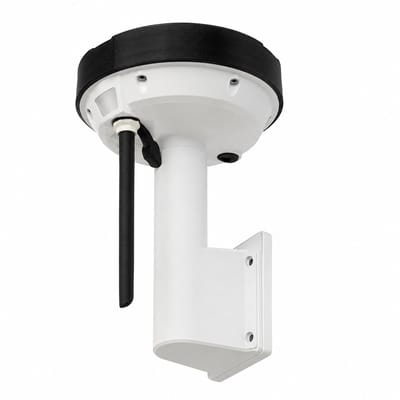 RTK Antenne Wandbeugel Geschikt voor Mammotion Luba / Luba 2 – GPS Antenne Houder met Winterkap – Weerbestendige Buitenmontage – Wit