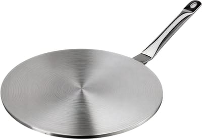 Roestvrijstalen Kookplaat Warmteverspreider – Gas- en Elektrische Kookplaat – Warmteverdeler Ring Plaat – Maat 23.5cm – Gelijkmatige Warmteverdeling – Keuken Accessoire voor Veilig Koken