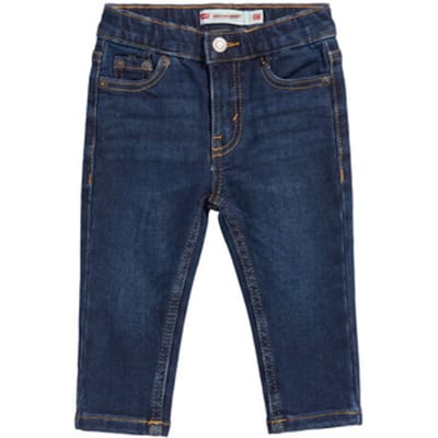 Levi´s ® Kids Slim Dobby Pull On Spijkerbroek Blauw 12 Months Jongen