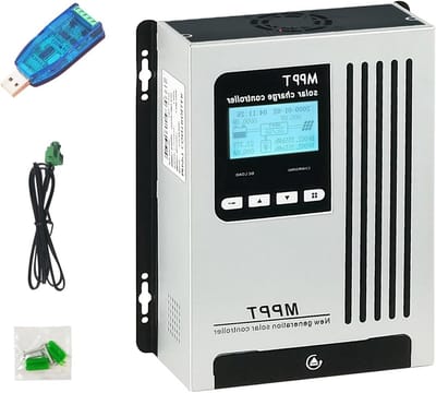 MPPT Solar Charger - Solar Laadregelaar - Off-grid Energie - Accu Reactivatie - 5500W 96V - Lichtgrijs