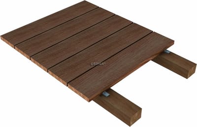 Terrasbevestiging - Dielenfix - Onzichtbaar Schroeven - Roestvrij Staal - 300 Stuks
