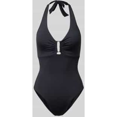 badpak met halter model 'MONOCHROME BEACH'