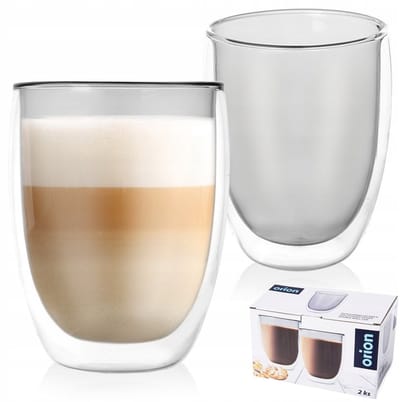 Dubbelwandige Thermische Glazen voor Koffie - 370ml (2 stuks)