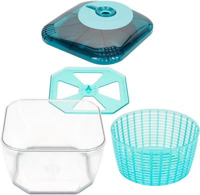 Professionele Salade Centrifuge Set met Grote Opvangbak - Salade Droger