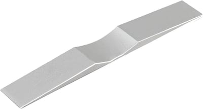 Schuifdeur Stoppers - Deurvastzetters - Voertuig Veiligheid - Aluminium Constructie - 63 x 09 cm - Zilver