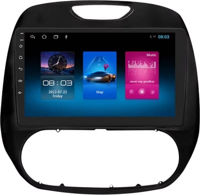 Autoradio met bluetooth - Carplay - Voor Renault Kaptur (2016-2019) - Geschikt voor Apple en Android - Stereo - Navigatie - Navigatiesysteem auto - 1GB 16GB