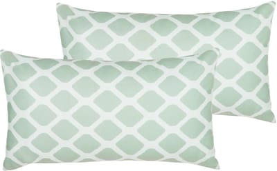 KALAMOS - Tuinkussen set van 2 - Mintgroen - 40 x 70 cm - Polyester