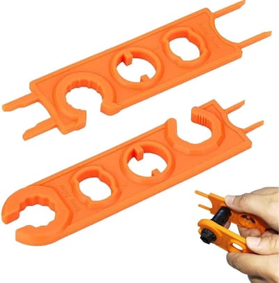 Cosensi - Solar Wrenches - MC4 Solar Panel Tools - Stevige grip - Oranje - PV Systeem Gereedschap - Voor Photovoltaïsche Connectors - 2 Stuks