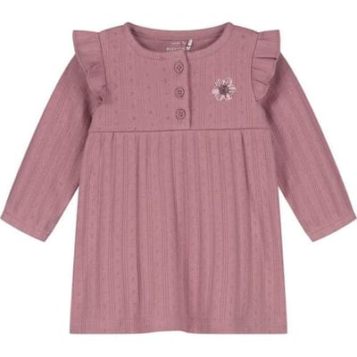 Prénatal newborn jurk ajour Violet Pink 50 dames