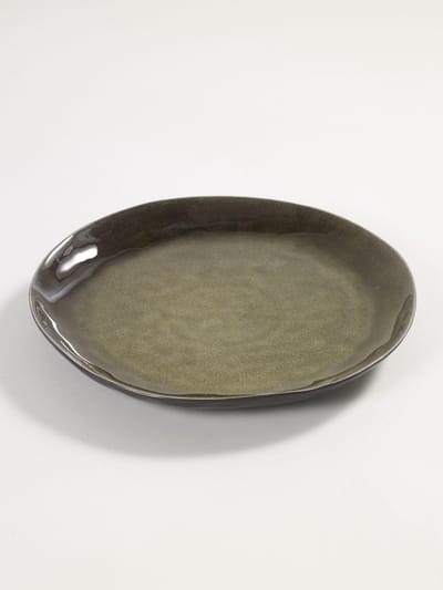 Serax - Pascale Naessens Pure - Bord M - Groen - 28 Ø - 2 stuks