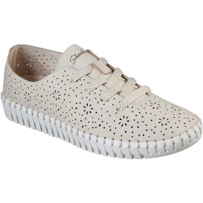 Skechers dames sepulveda blvd floral maze instappers beige/multicolour maat