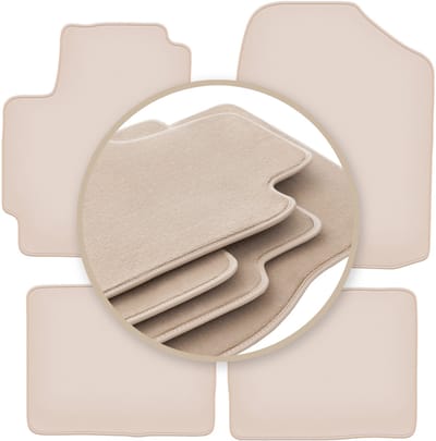 PREMIUM beige matten voor: Daihatsu Sirion III M300 hatchback 2004-2010