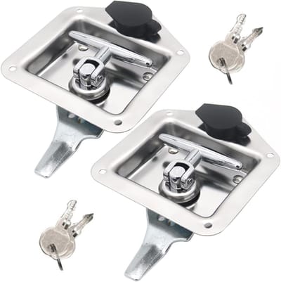 Dailygoods- Handgreep T-vormig - Roestvrij Staal - Vouwslot - 2