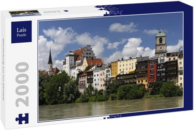 Puzzel 2000 Stukjes Oude Stad Stedelijk Landschap