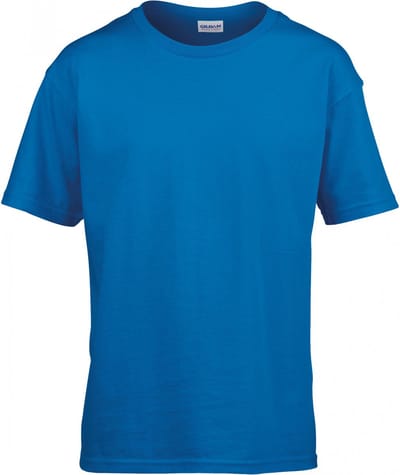 Gildan Softstyle Euro Fit Youth T-shirt GI6400B - Sapphire - 9/11 years (L)