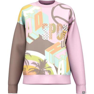 Sweatshirt met ronde hals Head Motion Print