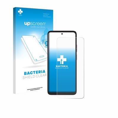 upscreen - Screenprotector voor Motorola Moto G Play 2026 - Folie Beschermfolie transparant antibacterieel