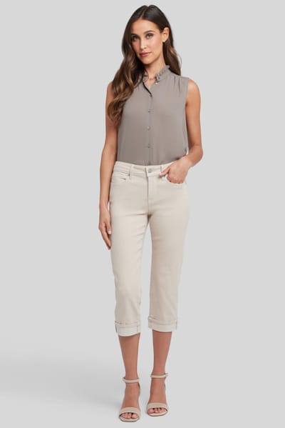 Marilyn Straight Crop Jeans In Cool Embrace® Denim