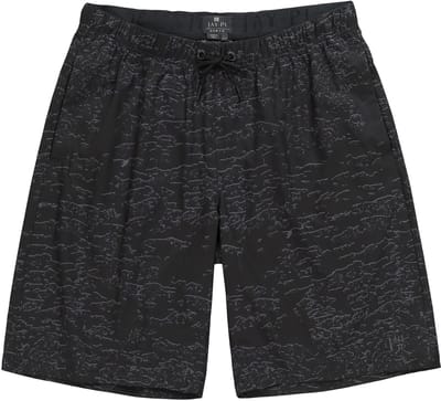 JAY-PI - Heren - Functionele bermuda FLEXNAMIC® fitness Relaxed Fit QuickDry - Zwart - Maat 3XL