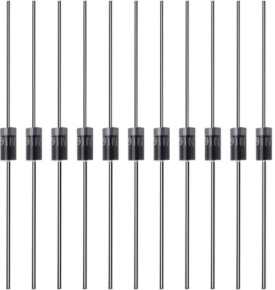 Zeynomax - Schottky Dioden - 100 stuks 1N5819 - Betrouwbare prestaties - Elektronische componenten - Zonnepaneel - Gelijkrichterdioden - 1A 40V - Ge..