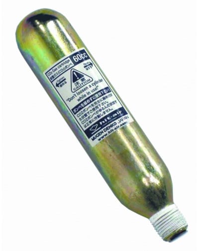 HIT-AIR CO2 PATROON 60CC Zwart
