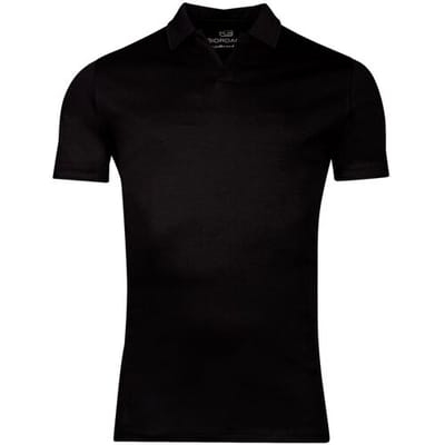 Giordano Portofino Liquid Cotton Short Sleeve Polo Navy / male