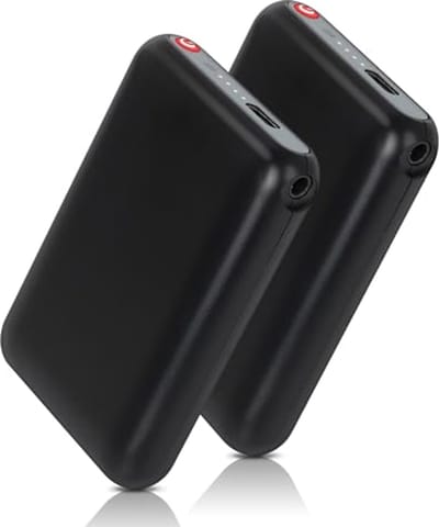 Upgraded 5V 5000mAh slimme batterijen, verwarmde pantoffels spaarbatterij, Rtdep elektrische voetwarmer verwarmbare huisschoen batterijen, verwarmde sokken batterij, verwarmde handschoenen batterij