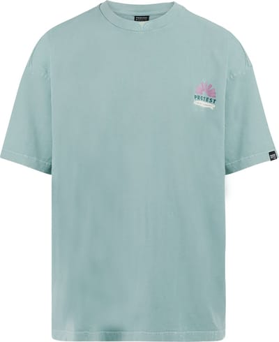 Protest PRTRam - T-shirt Heren - Loose fit - Blauw