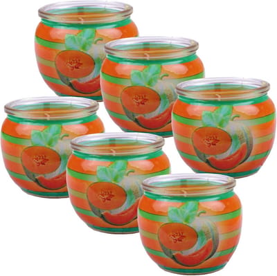 Luxe Geurkaarsen in Glas Set van 6 - 22 Uur Brandtijd - Decoratieve Geurkaars Geschenkset