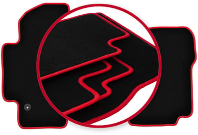 CARLUX-RED automatten voor: Nissan NV200 bestelwagen (2009-)