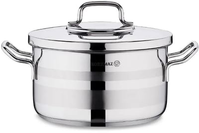 Korkmaz Astra 2 Casserole Kookpan – RVS – 20x11.5 cm – 3.3 Liter