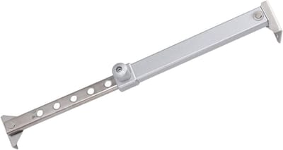 Raamscharnier Openslaand - Raamuitzetter Praktisch - Veilig Ramen - Stabiele Aluminiumlegering - 22 cm - Grijs