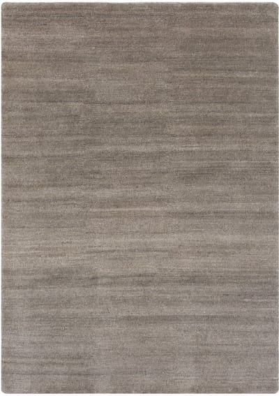 Lino Heritage Grey Vloerkleed 140x200cm - Handgeknoopt Luxe Tapijt - 100% Handgesponnen Wol - 15mm dik - 4,5kg/m² - 57800 knopen/m² - Hoogpolig Tapijt met Verfijnde Afwerking - Grijs Tapijt Woonkamer - Eetkamer - Slaapkamer
