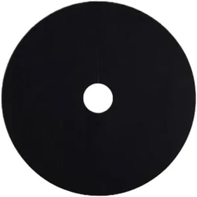 Boombeschermingsmat - Onkruidring Vliesstof - Tuinonderhoud - Herbruikbaar Materiaal - 15 cm - Zwart
