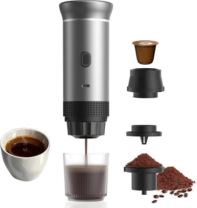 Draagbare Koffiemachine - Koffiezetapparaat Auto - Compact -