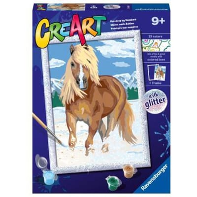 Ravensburger CreArt The Royal Horse - Schilderen op nummer voor kinderen