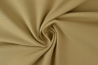 10 meter molton stof - Beige - 100% katoen - Molton stof op rol