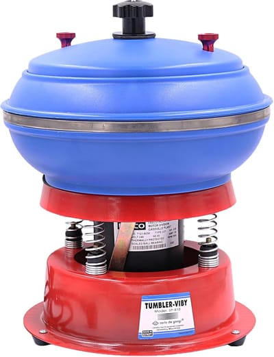 Elektrische Tumbler - Polijstmachine - Metaal Bewerken - Grote Amplitude - 10 Inch Vat