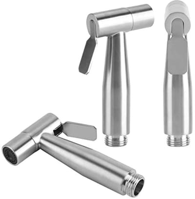 Dailygoody - Handheld Bidet Sprayer - RVS met Muurbevestiging - Voor Optimale Hygiëne in Badkamer - Eenvoudige installatie - Comfortabel en duurzaam -