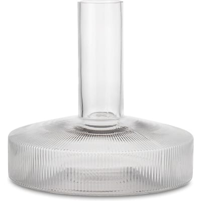 Ferm Living Ripple Wijnkaraf - clear