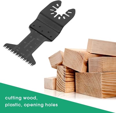 Dailygoods- Zaagblad Set 15-delig - Oscillerend - Accessoires voor Multitool - Stevig en Duurzaam - Hoogwaardig Staal - Brede Toepassingen