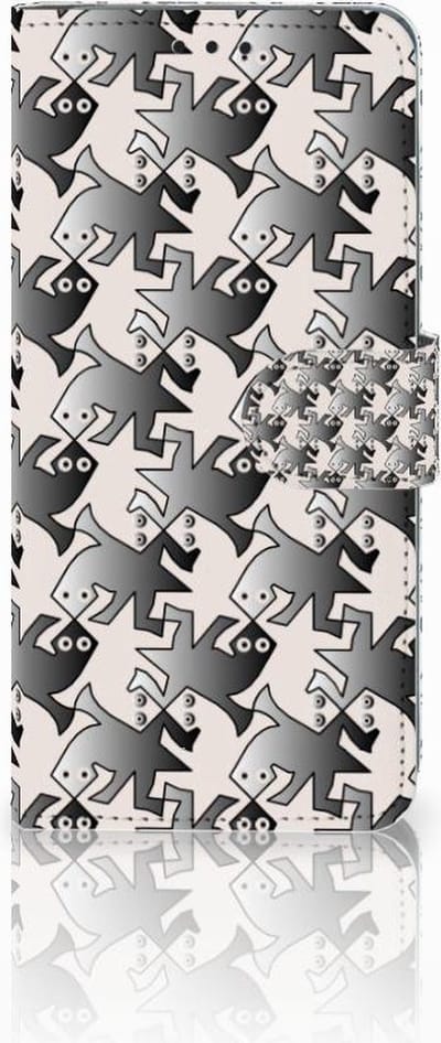 Huawei P30 Pro Telefoonhoesje met Pasjes Salamander Grey