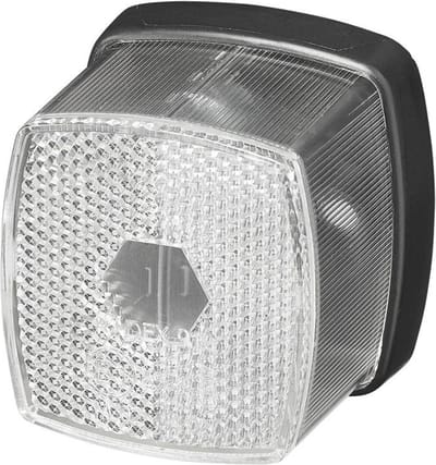 ProPlus Markeringslamp - Zijlamp - Contourverlichting - Reflector - Wit - 65 x 60 mm