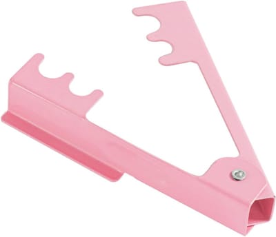 Blad Doorn Stripper - Planten Tool - Rozen Verzorgen - Metaal Duurzaam - 14 cm - Zilver