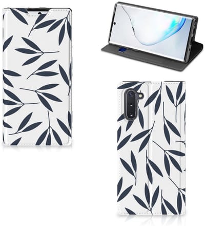 Samsung Galaxy Note 10 Smart Cover Leaves Blue